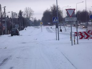 Rekonstrukcijos laukianti Miško gatvės dalis