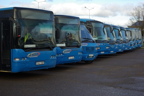 Tarybai pritarus UAB „Emtra“ autobusais bus galima važiuoti nemokamai